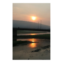 Sunrise in Corning posters