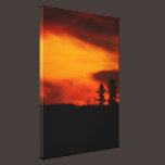 Sunrise In Fort Fairfield Maine Stretched Canvas P canvas prints