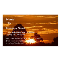 Sunrise In Louisiana Business Cards