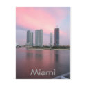 Sunrise in Miami postcard