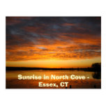 Sunrise in North Cove - Essex, CT Postcards