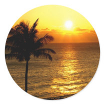 Sunrise in Paradise Stickers