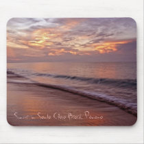 Sunrise in Santa Clara Beach,... mousepads by irisgreenwell Sunrise in Santa Clara Beach,... mousepads