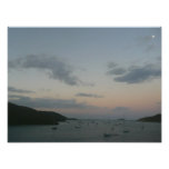 Sunrise in St.Thomas IV Pastel Seascape Photo Print
