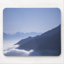 Sunrise in the Alps mousepads