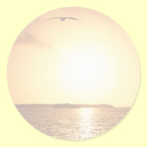 Sunrise in the Everglades stickers
