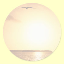 Sunrise in the Everglades stickers