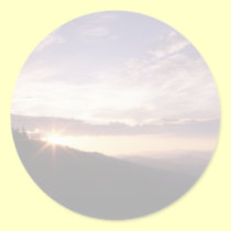 Sunrise in the Smoky Mountains stickers