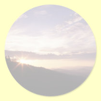 Sunrise in the Smoky Mountains stickers