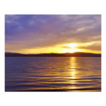 Sunrise Lake Art Photo