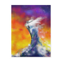 Sunrise Mermaid postcard