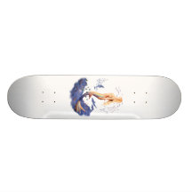 Sunrise Mermaid Skate Board Decks