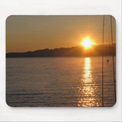 Sunrise Mouse Pad by teamiceheave