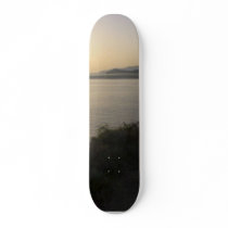 Sunrise On Corfu Island In Greece 3 skateboards