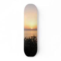Sunrise On Corfu Island In Greece 4 skateboards