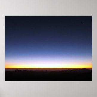 Sunrise on Mt Sinai print