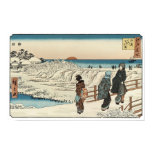 Sunrise on New Years Day, Hiroshige Poster