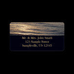 Sunrise on Ocean Waters Address Label