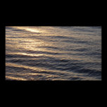 Sunrise on Ocean Waters Poster Print