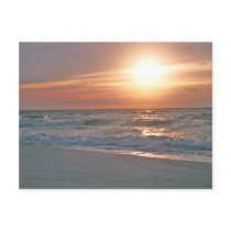 Sunrise on Pensacola Beach postcard