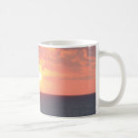 Sunrise on the beach coffee mug