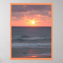 Sunrise on the Beach Posters
