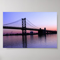 Sunrise on the Delaware Print