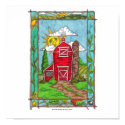 Sunrise On the Farm Print print