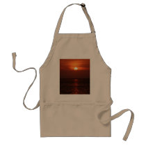 Sunrise on the Mosquito Lagoon aprons by EDEA61 Sunrise on the Mosquito Lagoon aprons