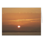 Sunrise over Aruba Card