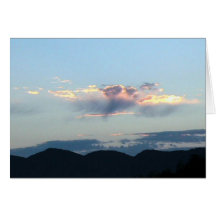 Sunrise Over Clinch Mountain In Southwest Virginia Cards