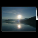 Sunrise over College Fjord Card