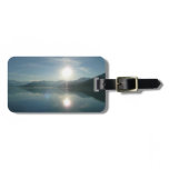 Sunrise over College Fjord Luggage Tag