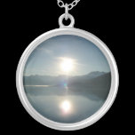 Sunrise over College Fjord Necklace