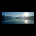 Sunrise over College Fjord Panoramic Print