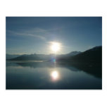 Sunrise over College Fjord Postcard