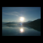 Sunrise over College Fjord Print