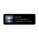 Sunrise over College Fjord Return Address Label
