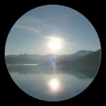 Sunrise over College Fjord Sticker