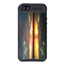 Sunrise Over Flock Cases For iPhone 5