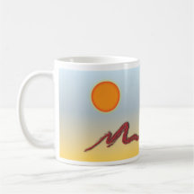 Sunrise Over (full wrap) Mug