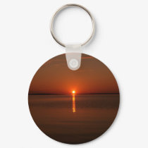 Sunrise Over Lake Huron keychains by gmlehmann Sunrise Over Lake Huron keychains