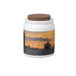 Sunrise Over Miami Candy Dish