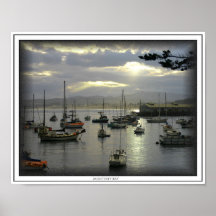Sunrise Over Monterey Bay Print
