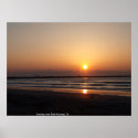 Sunrise over Port Aransas, Tx. posters