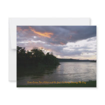 Sunrise Over River at Point Park Invites
