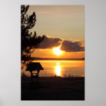 Sunrise over Saint Agathe Poster Sunrise over Saint Agathe Poster