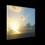 Sunrise over San Juan Canvas Print