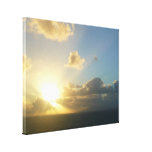 Sunrise over San Juan Canvas Print