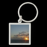 Sunrise over San Juan Keychain